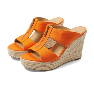 Photo of Michael Kors Bradley Women's Mule Apricot Size 8 M