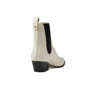 Photo of NEW Michael Kors Women's Kinlee Leather Ankle Boot Cream Shoes Size 6 M