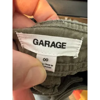 Photo of Garage Distressed Army Green Cargo Pants Size 00