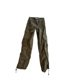 Photo of Garage Distressed Army Green Cargo Pants Size 00