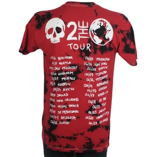 Photo of Blackbear Dead 2 The World Tour Tee Mens M Red Graphic Concert Shirt