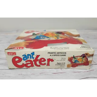 Photo of Vintage 1987 Hoyle Ant Eater Game Incomplete Damaged Box