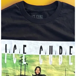 Photo of Ice Cube Today Was A Good Day T Shirt NWT Mens Small Black NWT Rap Graphic