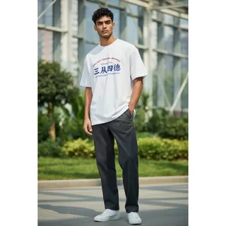 Photo of YUZHAOLIN Men’s White T-Shirt Size 5XL New