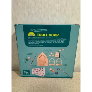 Photo of Decorate Your Own Wooden Troll Door Craft Kit