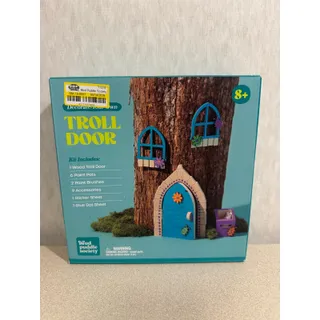 Photo of Decorate Your Own Wooden Troll Door Craft Kit
