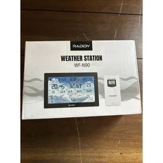 Photo of Raddy WF-N90 Wi-Fi Weather Station New ā Opened Box To Test