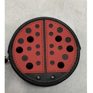 Photo of Kate Spade Turn Over a New Leaf Lady Bug Coin Purse Women’s EUC