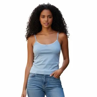 Photo of White Fox No Flaws Cami Top-XL Dusty Blue New