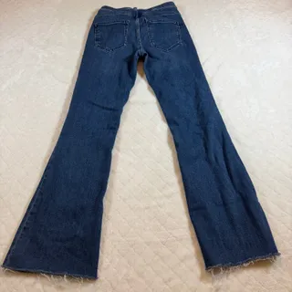 Photo of Anthropologie Pilcro The Icon Flare Raw Hem Womens Jeans Size 26 EUC