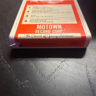 Photo of Stevie Wonder Under Ghost Name Eivets Rednow 8 Track Tape Rare Collector