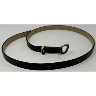 Photo of Ai Deeblue Girl's Youth Black Synthetic Leather Material Belt Size M