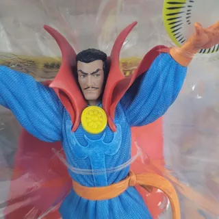 Photo of McFarlane Toys Doctor Strange 1:10 Scale Action Figure Red Platinum Edition