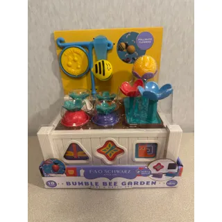 Photo of FAO Schwarz Bumble Bee Garden Sort Match Set Wood Toy New