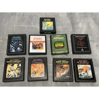 Photo of 🔥Atari 9 Game Bundle + Game Cabinet Pac-Man/Asteroids/ET/Pirfall + More🔥