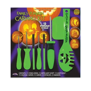 Photo of 🔥Fun World Pumpkin Pro 20 Piece Family PUMPKIN CARVING KIT Tools Patterns NWT🔥