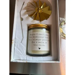 Photo of SIDSUH Lavender Natural Soy Wax Candle Gift Box Set 7 oz 204g 40 Hours Gift Bag