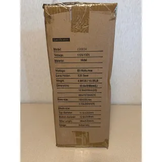 Photo of AIEAMPDO Table Lamp LM9004 Black Metal E26 Base Light New Bedside Desk Lamp