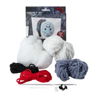 Photo of 🔥Halloween Crochet Kit - Friday the 13th - Jason's Mask & Machete BNWT🔥