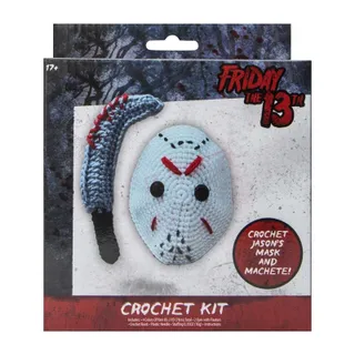 Photo of 🔥Halloween Crochet Kit - Friday the 13th - Jason's Mask & Machete BNWT🔥
