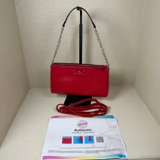 Photo of EUC Kate Spade New York Wellesley Byrd handbag with COA