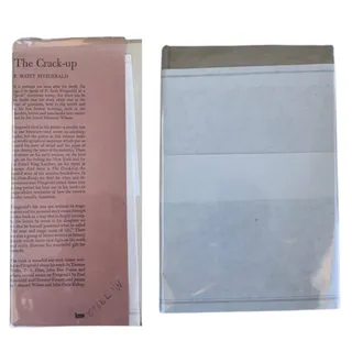 Photo of F. Scott Fitzgerald The Crack Up New Directions HC 1945 Later Printing Ripped DJ
