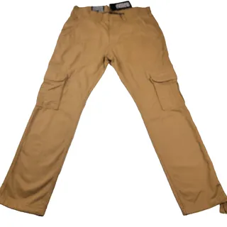 Photo of Jordan Craig Cargo Pants Mens 34x32 Khaki Tan Utility Pockets Drawcord Hem (988)