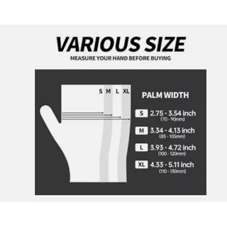 Photo of Disposable Clear Vinyl Exam Gloves Latex-Free & Powder-Free 100PCS - EXTRA Large