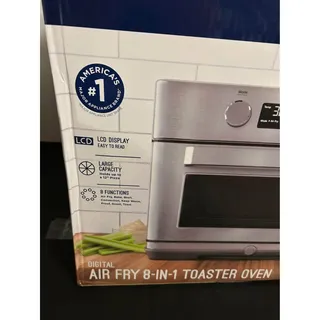 Photo of GE Digital Air Fry 8-in-1 Toaster Oven Countertop Convection LCD Display New