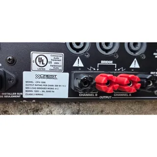 Photo of Crest Performance CPX 900 Professional Power Amplifier - Tested Working