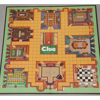 Photo of Parker Brother CLUE Vintage Board Game No. 0045