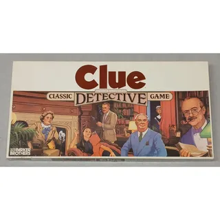 Photo of Parker Brother CLUE Vintage Board Game No. 0045