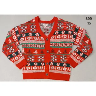 Photo of POOF (Medium)Women's Button Ugly Xmas Pullover Sweater