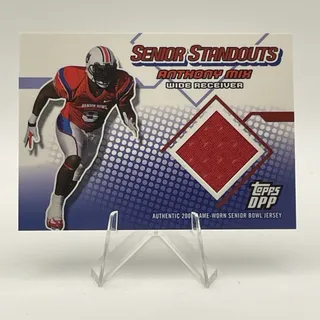 Photo of ANTHONY MIX  SS-AM 2006 TOPPS SENIOR STANDOUTS GAME USED SENIOR BOWL