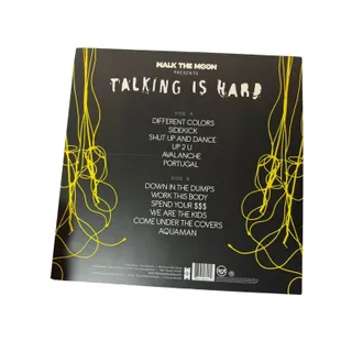 Photo of Talking Is Hard by Walk the Moon (VINYL LP Record, 2014) SHUT UP AND DANCE