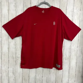 Photo of Nike Boston Red Sox Red Dri-FIT Performance T-Shirt Men's Size XXL MLB Baseball