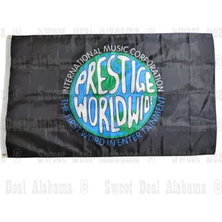 Photo of Prestige Worldwide Flag 59"x35" Tapestry Banner for Man Cave, Dorm, Garage