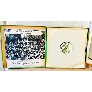 Photo of Irish Uprising 1916-1922 2 LP Box Set Clancy Brothers Tommy Makem CBS Booklet