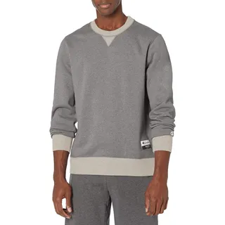 Photo of 2 New Champion Mens Small Gray Sueded Fleece Pullover Crew Neck Sweatshirts
