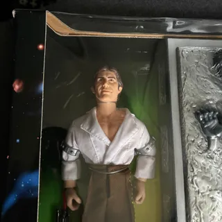 Photo of Star Wars Han Solo Action Figure as Prisoner & Carbonite Block - 1998 Vintage