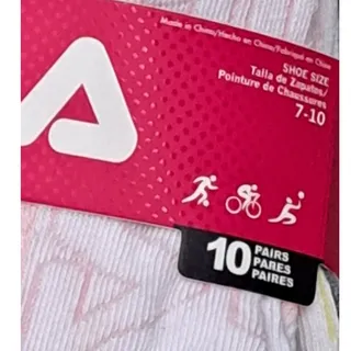 Photo of Fila 10 Pairs Knit Soft Socks 3 Hair Ties Girls 7 to 10