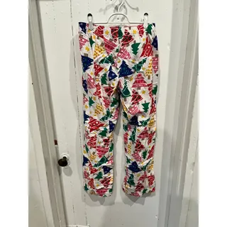 Photo of Old Navy Christmas Holiday Tree Pajama Sleep Pants size medium