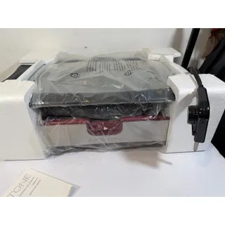 Photo of Curtis Stone Reversible Grill & Griddle Model CSRGGL10 White Grill/Griddle NEW