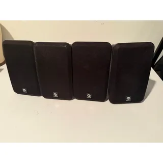 Photo of Lot 4 Boston Acoustics Surround Sound Speakers MCS 95 no cords