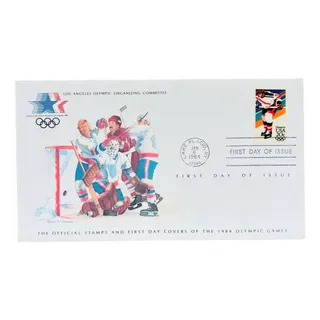 Photo of Olympic Games First Day Of Issue Stamps 1984 LA Los Angeles 23 Sports Cards NEW