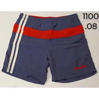 Photo of Nautica (L) Vintage Multicolor Board Beach Swim Shorts