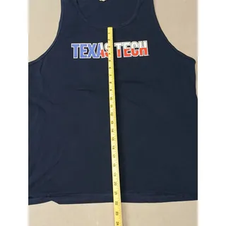 Photo of Hanes (XL) Men's Blue Texas Tech Cotton Summer Tank Top