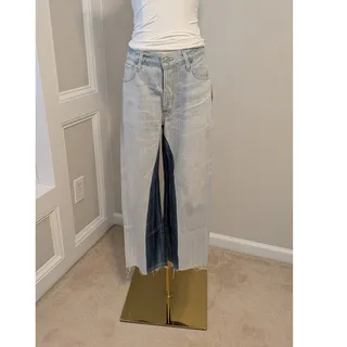 Photo of Citizens of Humanity "Cora" Crop Relaxed Shadow Inseam Jeans