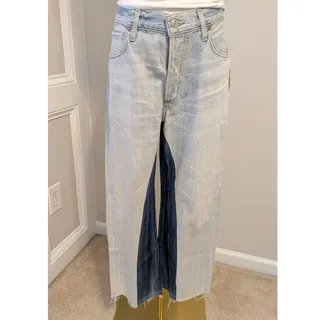 Photo of Citizens of Humanity "Cora" Crop Relaxed Shadow Inseam Jeans