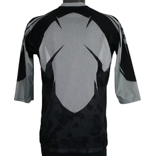 Photo of Fox Racing Motocross Jersey Mens M Black White MX BMX 3/4 Sleeve